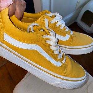 Yellow Old Skool Vans